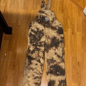 Dickies handmade Tie-Dye Overalls